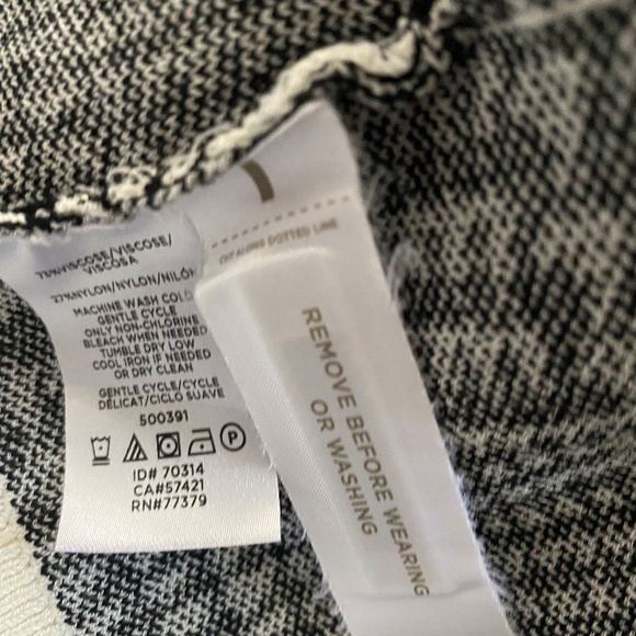 Ann Taylor Black, White Sweater Cardigan, Petite S/P Button Down - Picture 15 of 15